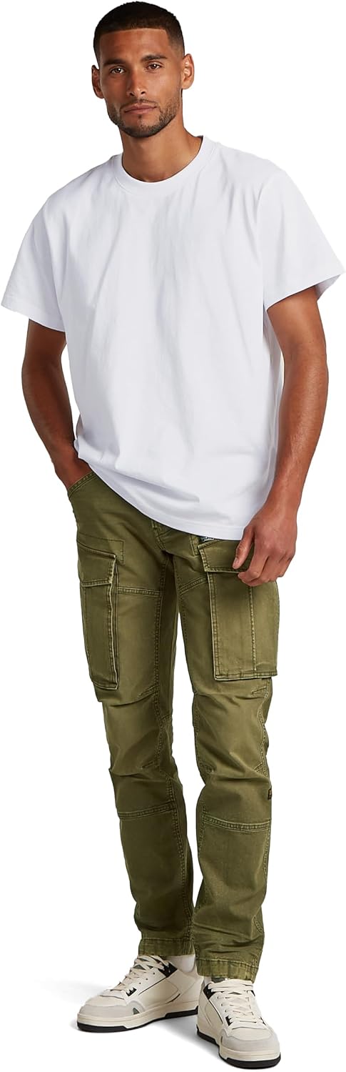 Thumbnail 4 de G-STAR RAW Rovic Zip 3D cargobyxor, regular tapered med cargofickor