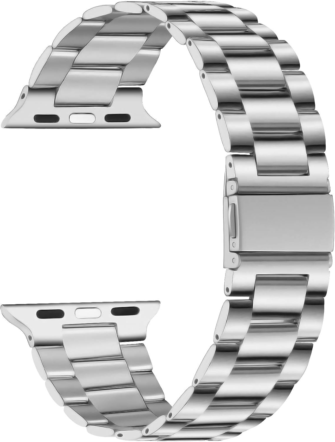 Detalle de Triblanc Stainless Steel Apple Watch Band – Compatible with Ultra, Series 9 to 1