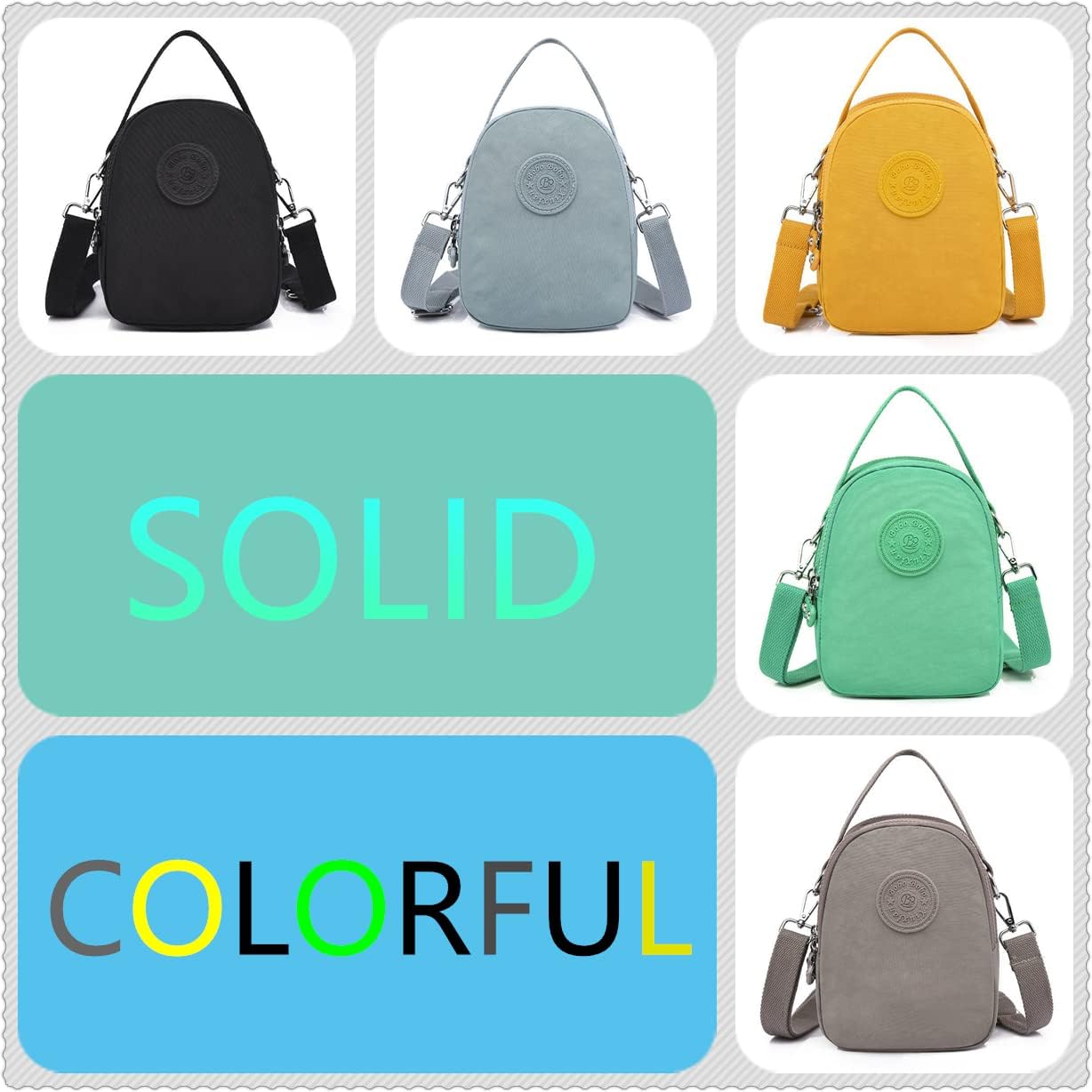 Thumbnail 6 de OPXTO Small Women’s Crossbody Phone Purse with Adjustable Strap (Nylon Oxford)