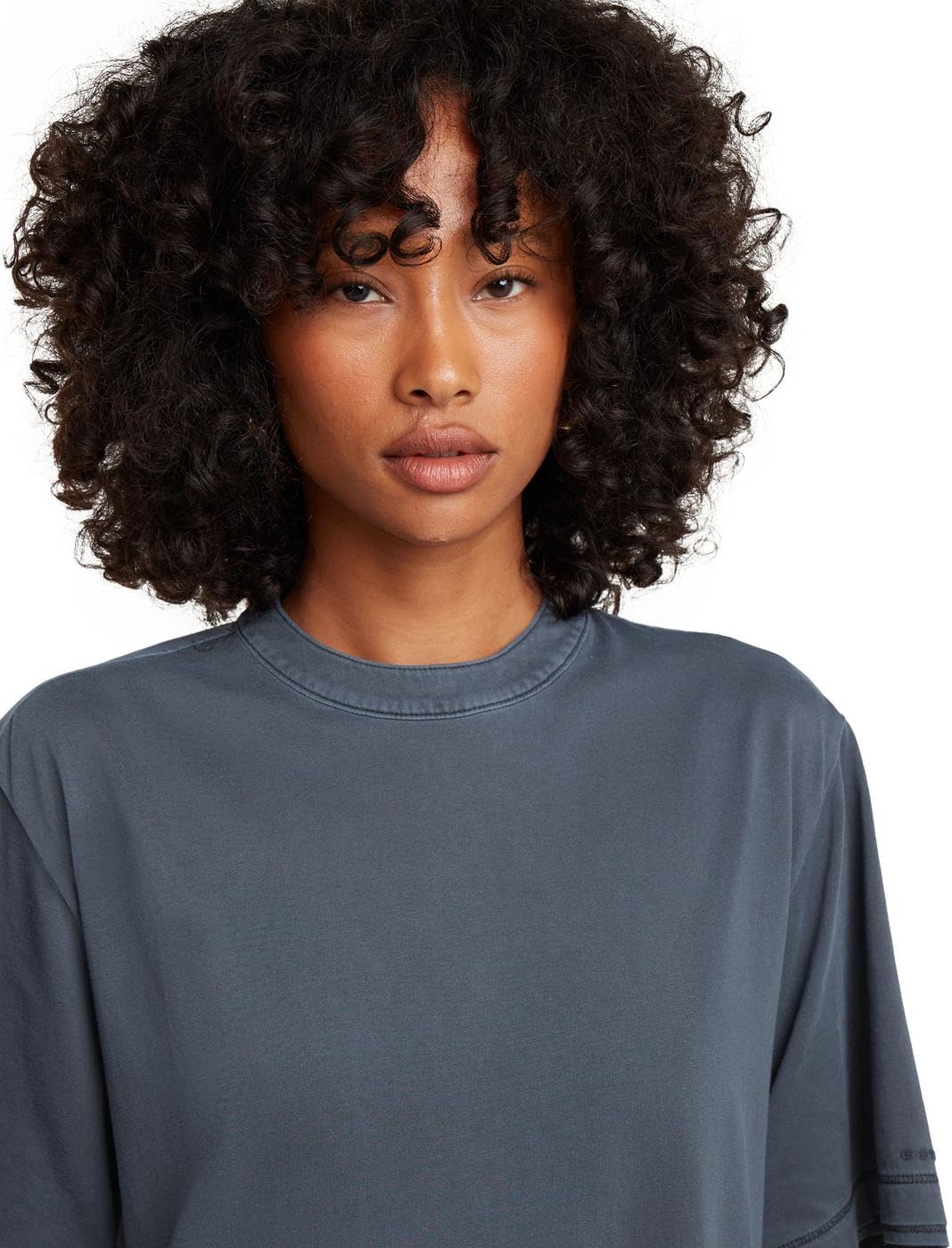 Detalle de G-Star Woven Mix Washed Jersey Dress WMN Dress Femme – Robe courte bleu taille L
