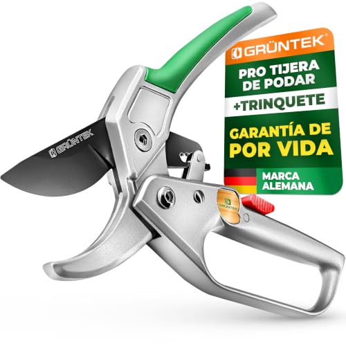 Detalle de GRÜNTEK tijeras de podar 20 cm