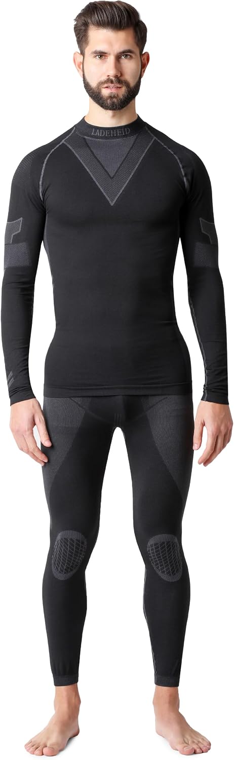 Detalle de Ladeheid LAGI003 Maglia e Calzamaglia Termiche Uomo