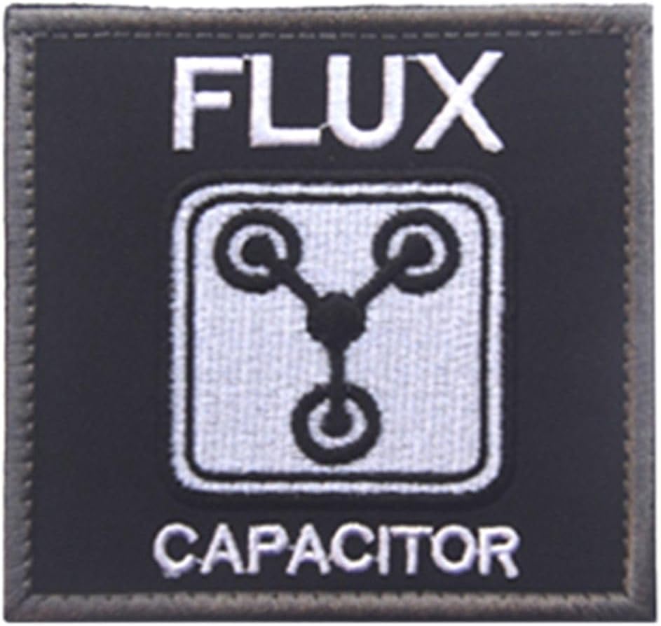 Detalle de Uijokdef Flux Capacitor Embroidered Patch