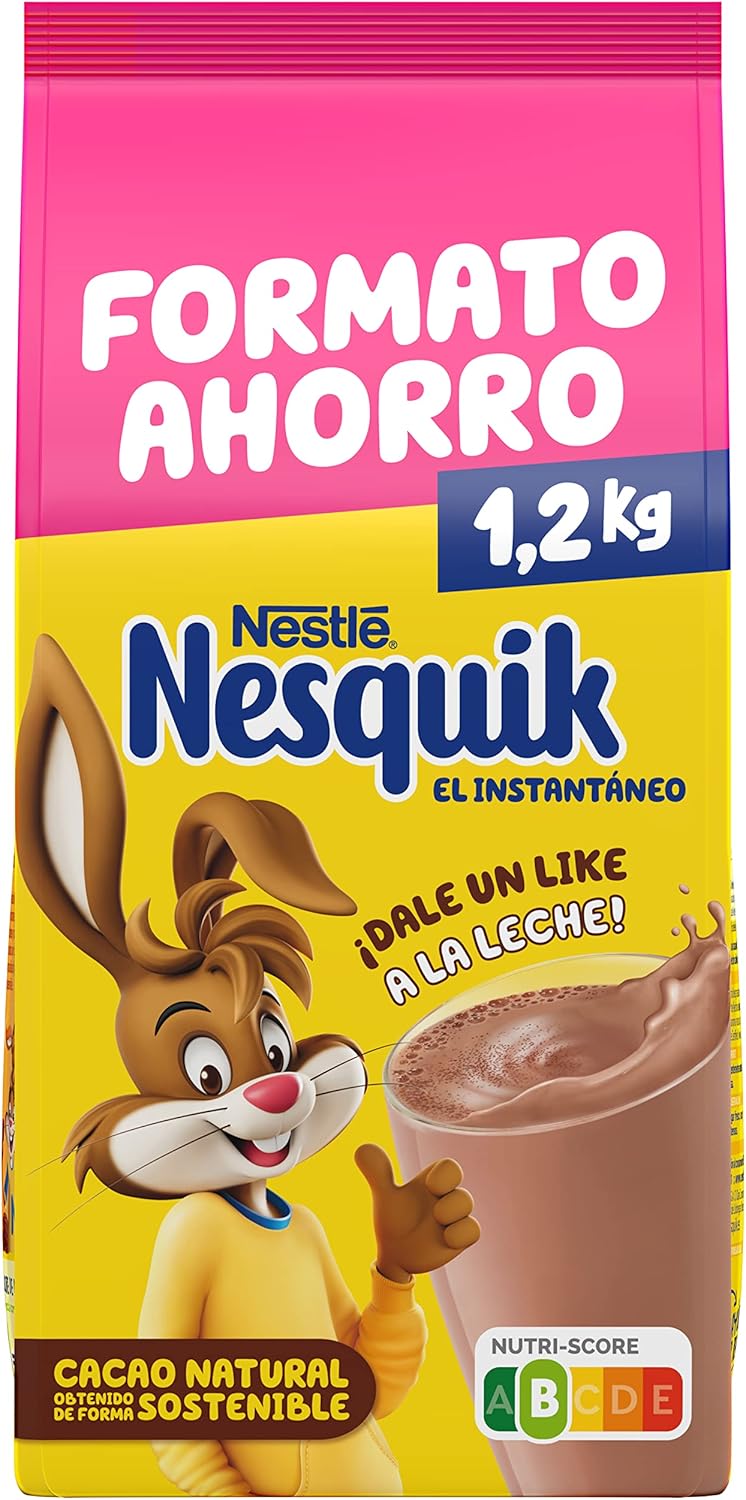 Thumbnail 3 de Nesquik NESTLÉ Cacao Soluble 1.2kg Bolsa