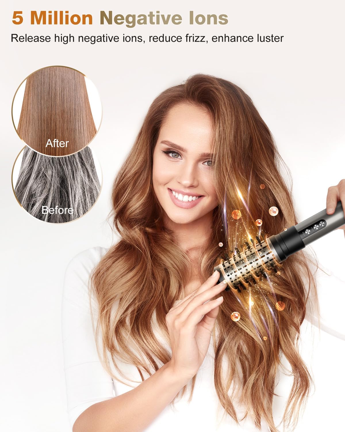 Thumbnail 4 de 6‑in‑1 Airstyler Profi Warmluftbürste 110000 U/Min 💇♀