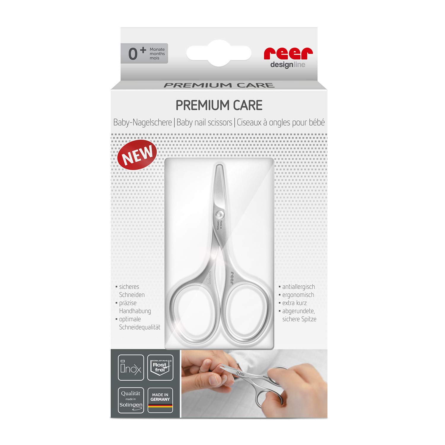 Thumbnail 5 de reer Premium Care Baby-Nagelschere 85 mm