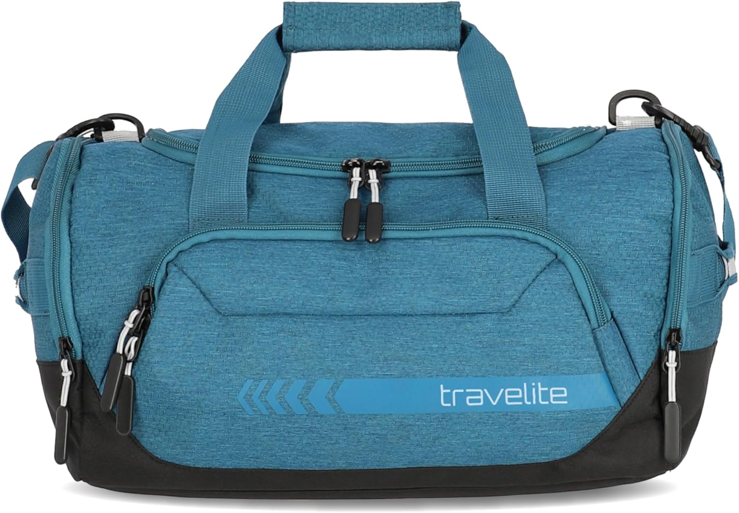 Detalle de travelite Reisetasche Handgepäck „Kick Off“ als Weekender (40 cm, 23 Liter) – leicht & für Sport/Urlaub