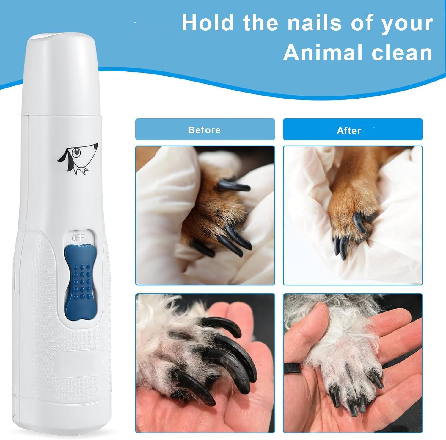 Thumbnail 5 de Dog nail grinder with ultra quiet design