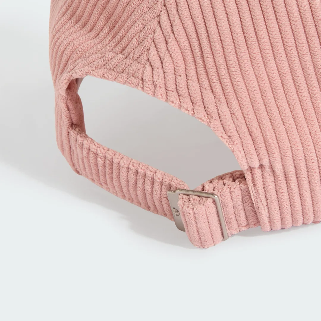 Detalle 2 de Gorra de béisbol de pana de Adidas en color rosa
