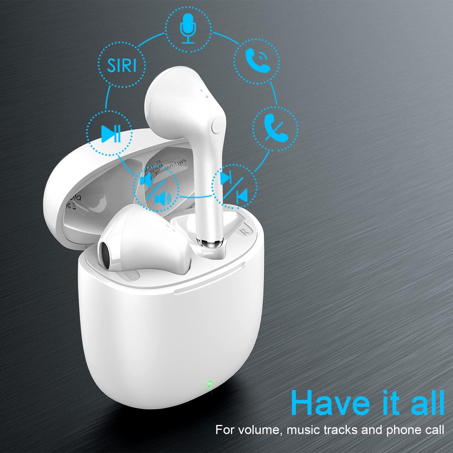 Detalle 2 de yobola Bluetooth Kopfhörer In Ear 25 Std.
