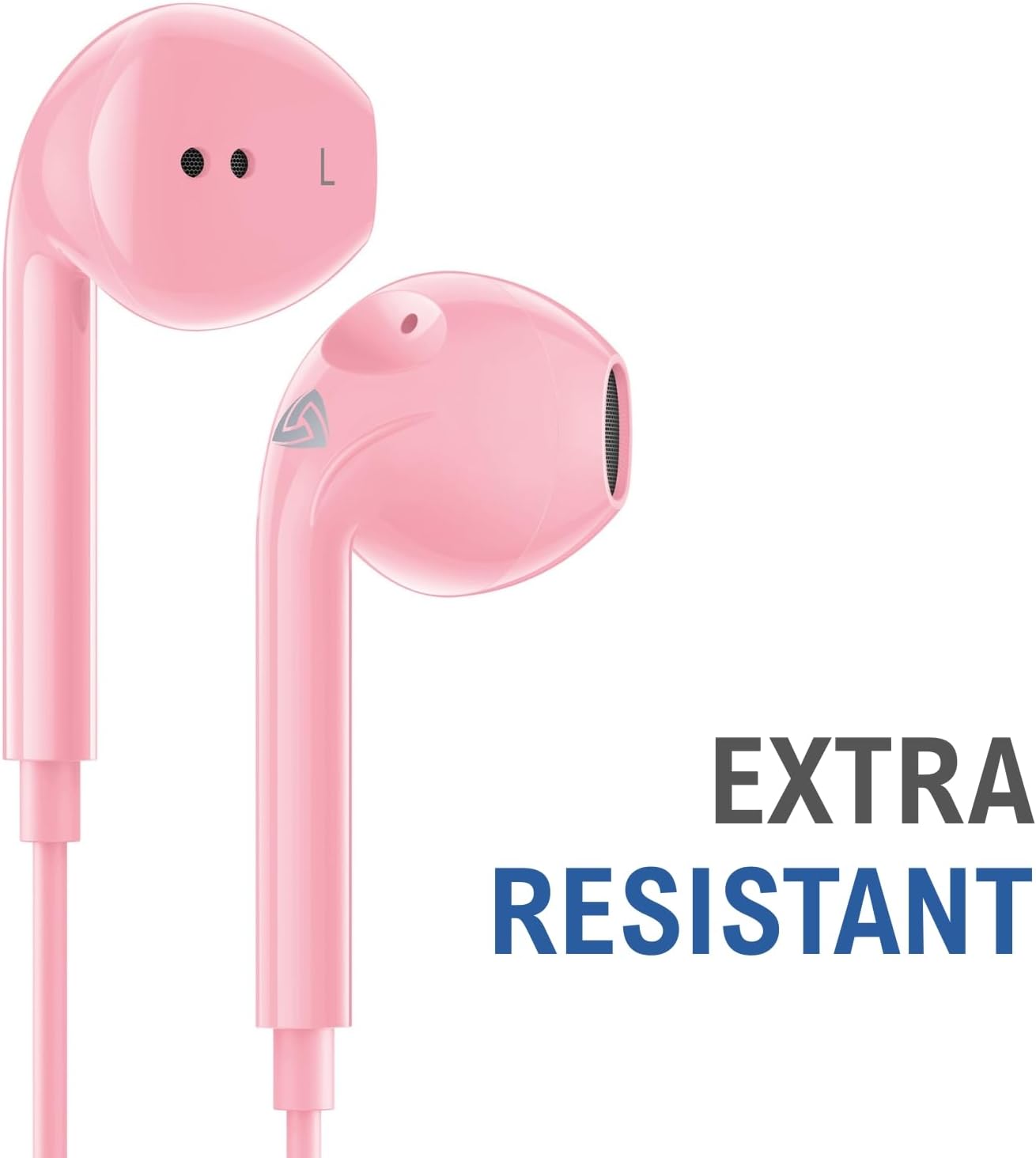 Thumbnail 5 de Ludos Zenith In-Ear-Kopfhörer mit Kabel und Mikrofon (3,5-mm-Klinke) – rosa