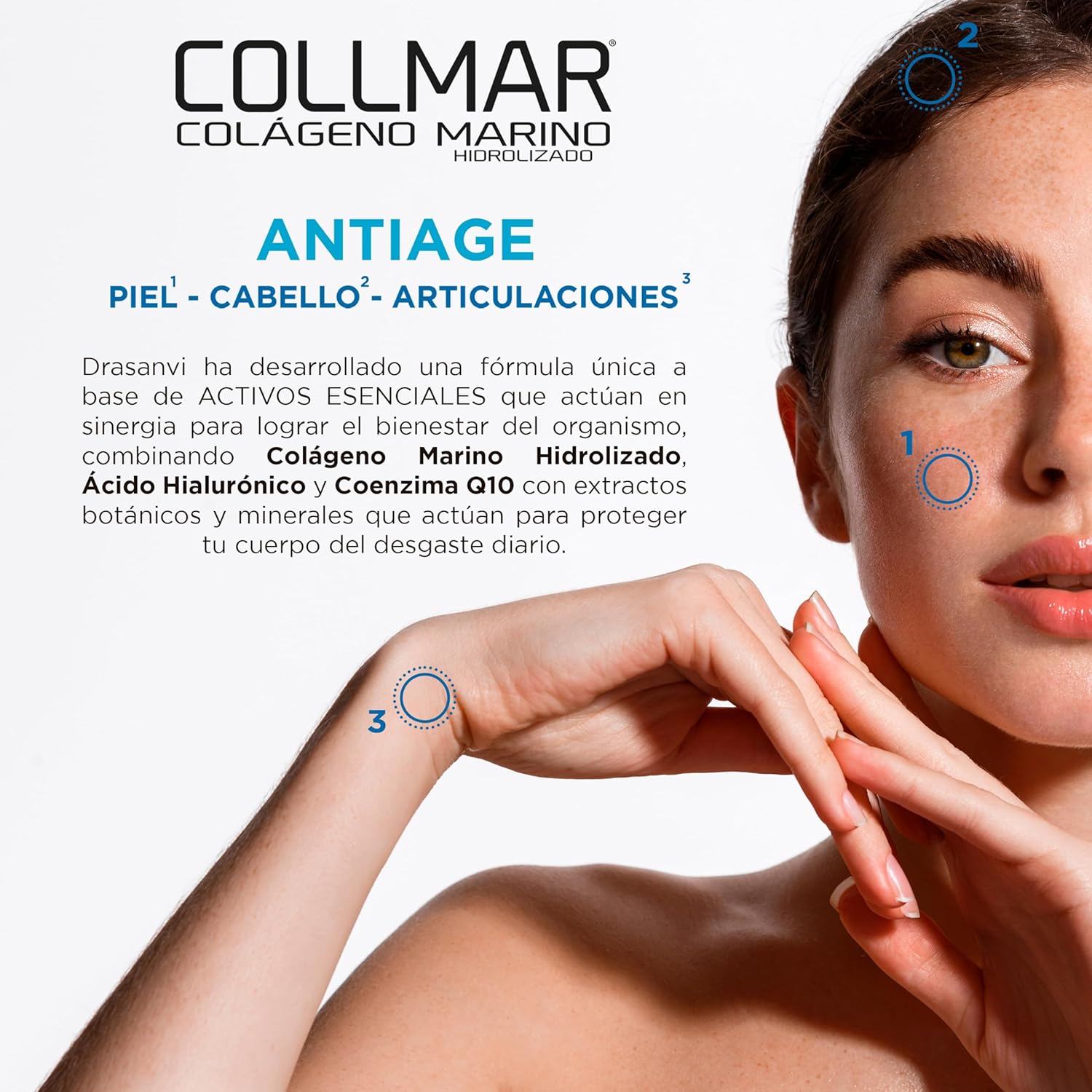 Thumbnail 1 de DRASANVI Collmár Antiage 🧴 Colágeno Marino y Ácido Hialurónico