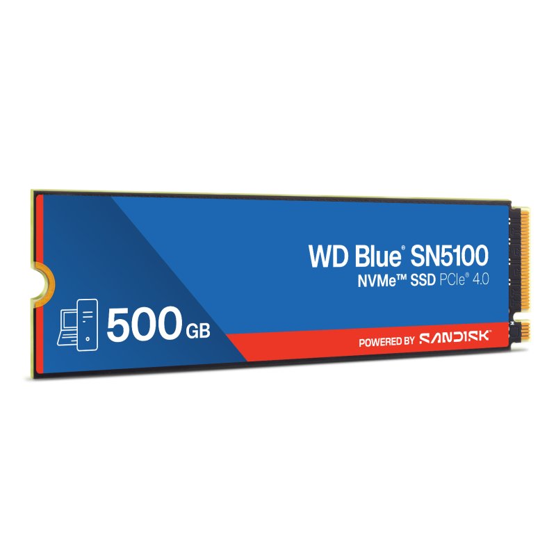 Detalle 2 de SanDisk 500 GB M.2 NVMe WD Blue SN5100 QLC Encriptado 💾