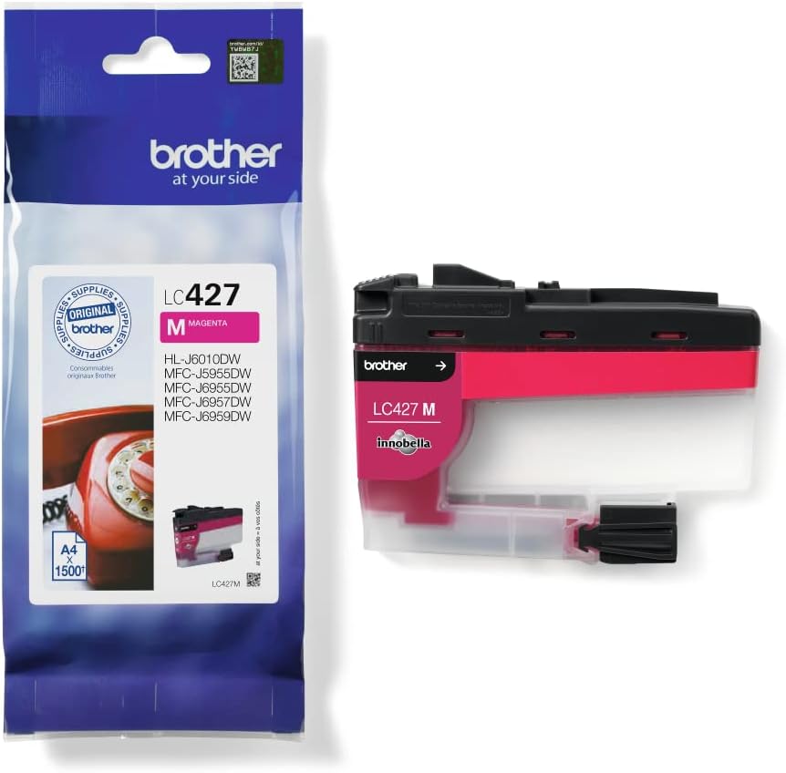 Detalle de Brother LC-427M Tintenpatrone Magenta 1.500 Seiten