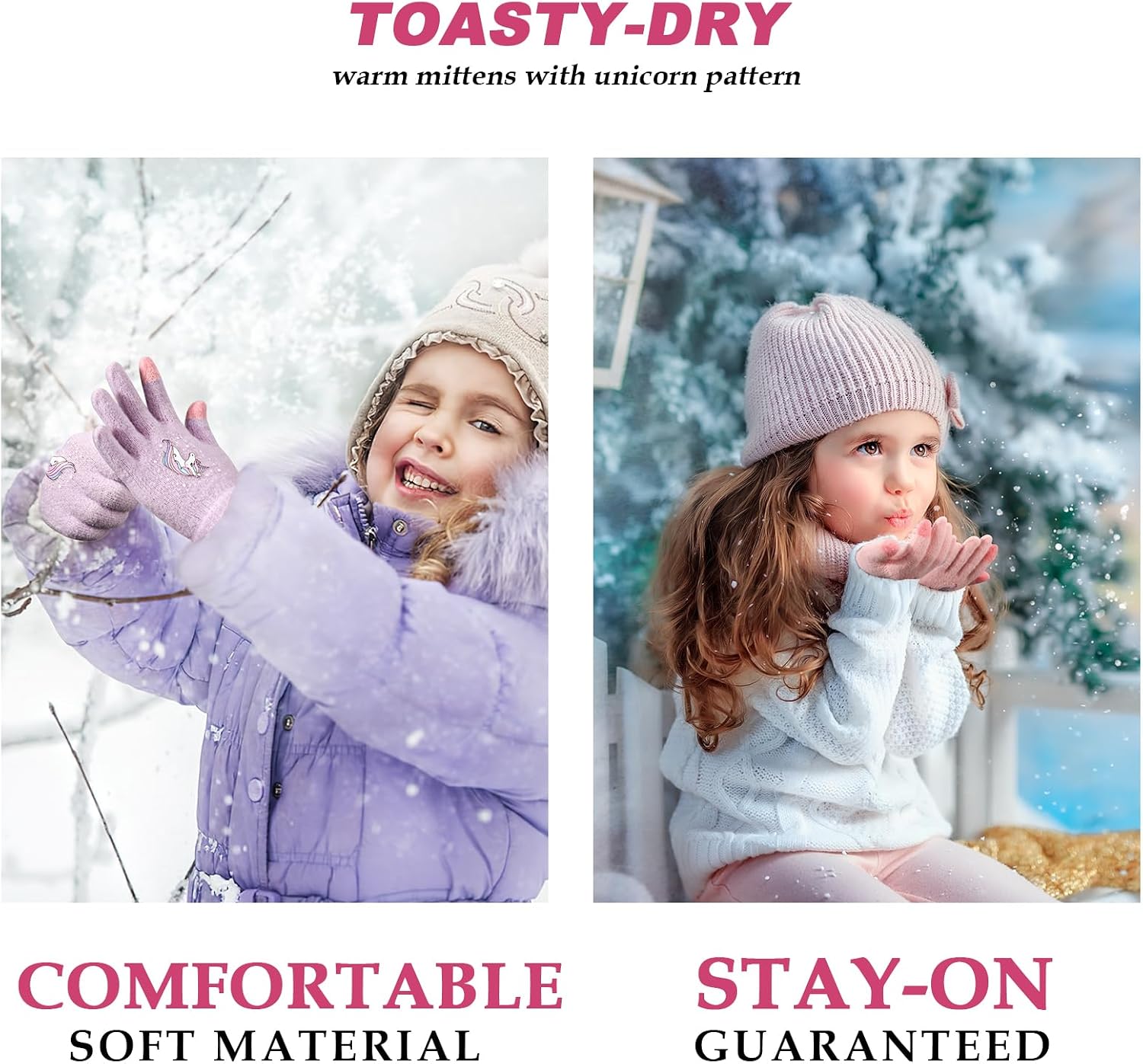 Thumbnail 6 de Kids magic knit gloves, 3 pairs
