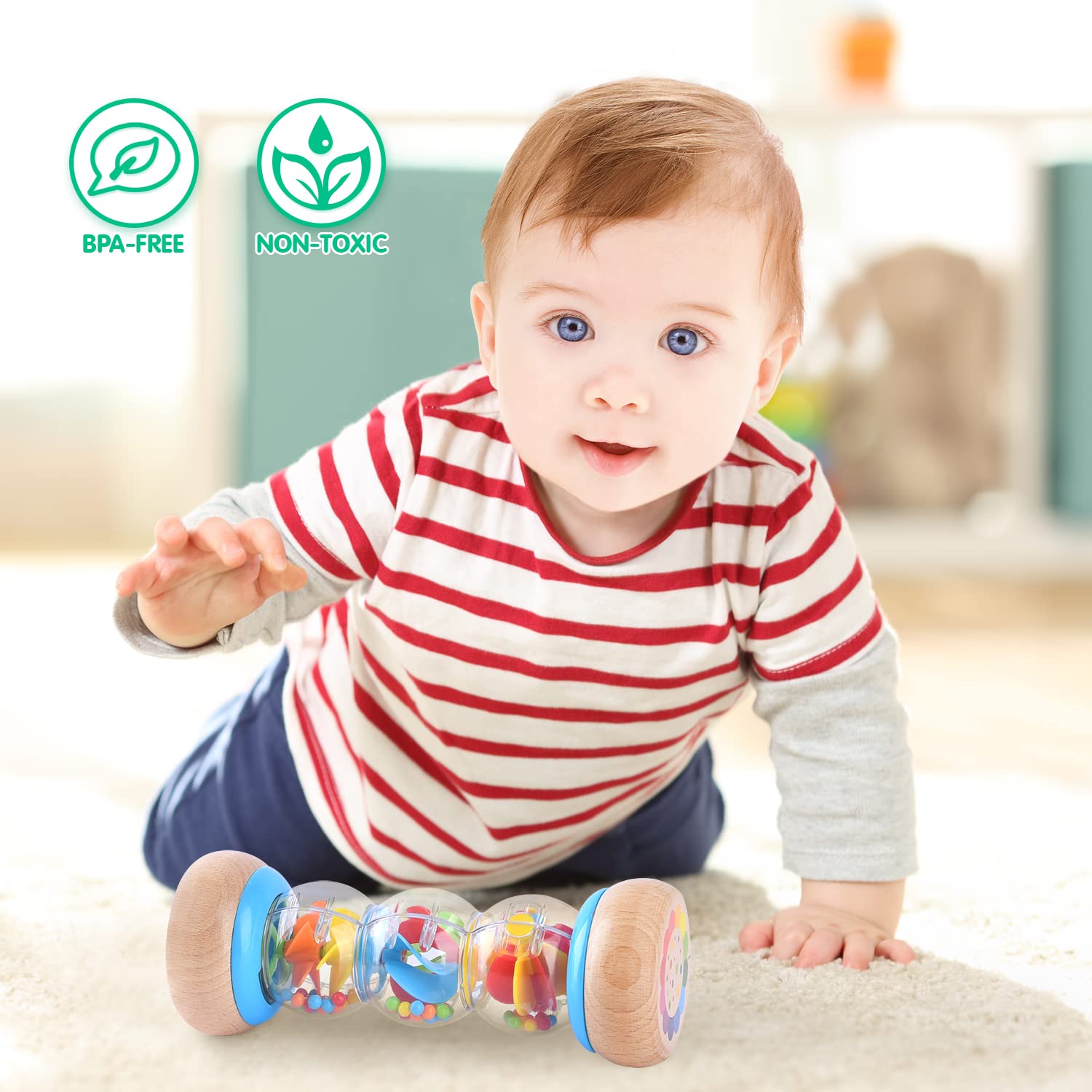 Detalle de PLAY Baby Rain Stick, 7-Inch