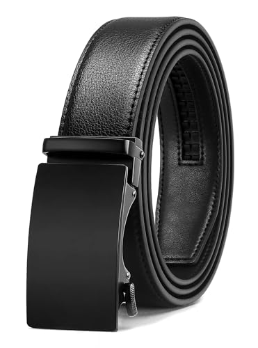 Detalle de CHAOREN Ratchet Belt in Genuine Leather