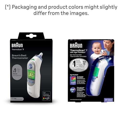 Thumbnail 6 de Braun ThermoScan 7 Ear Thermometer with Age Precision Technology