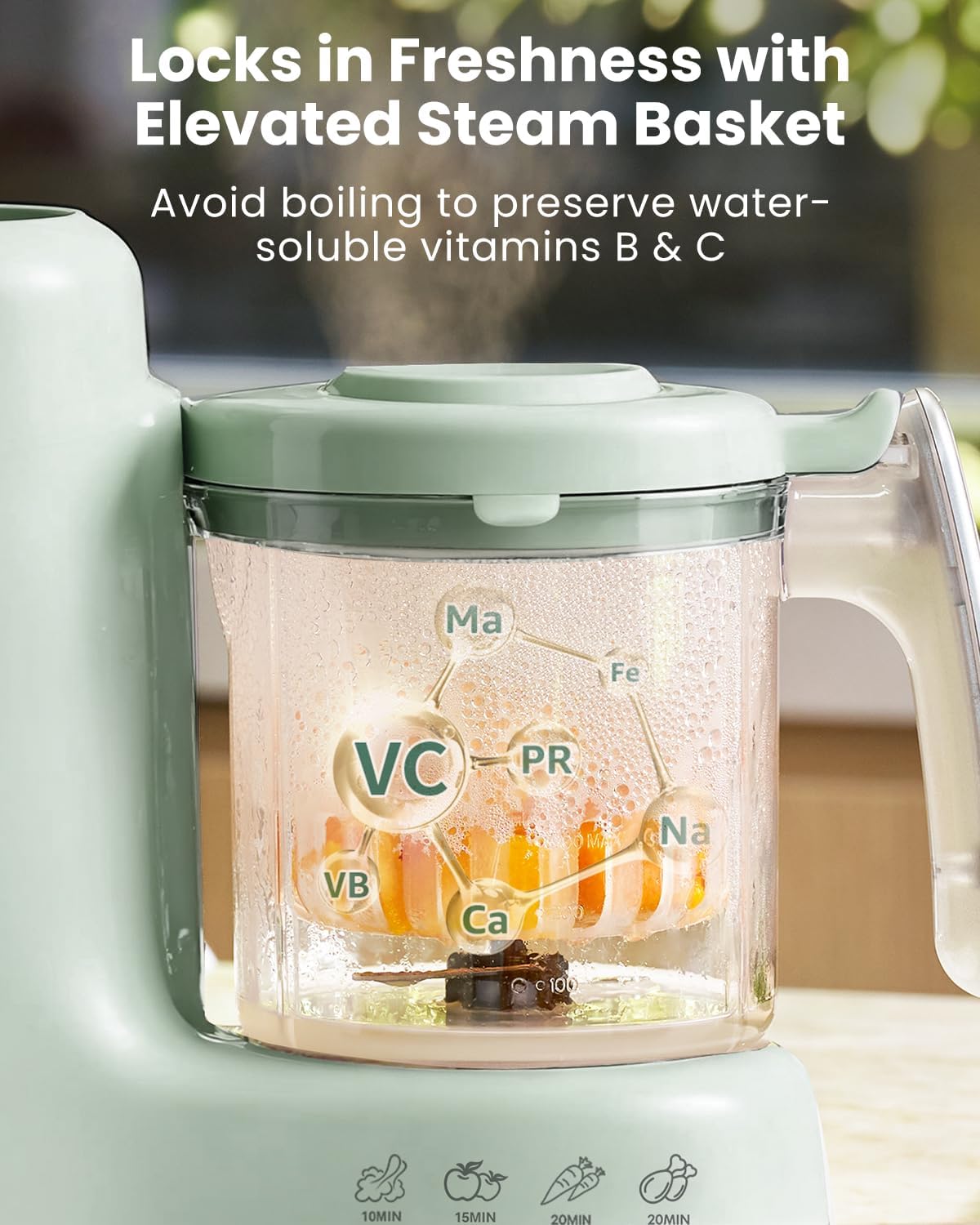 Detalle 2 de Grownsy Baby Food Maker 4.13 in