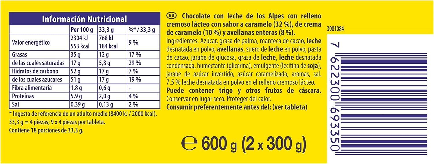 Detalle 2 de Milka MMMAX Tableta 300 g