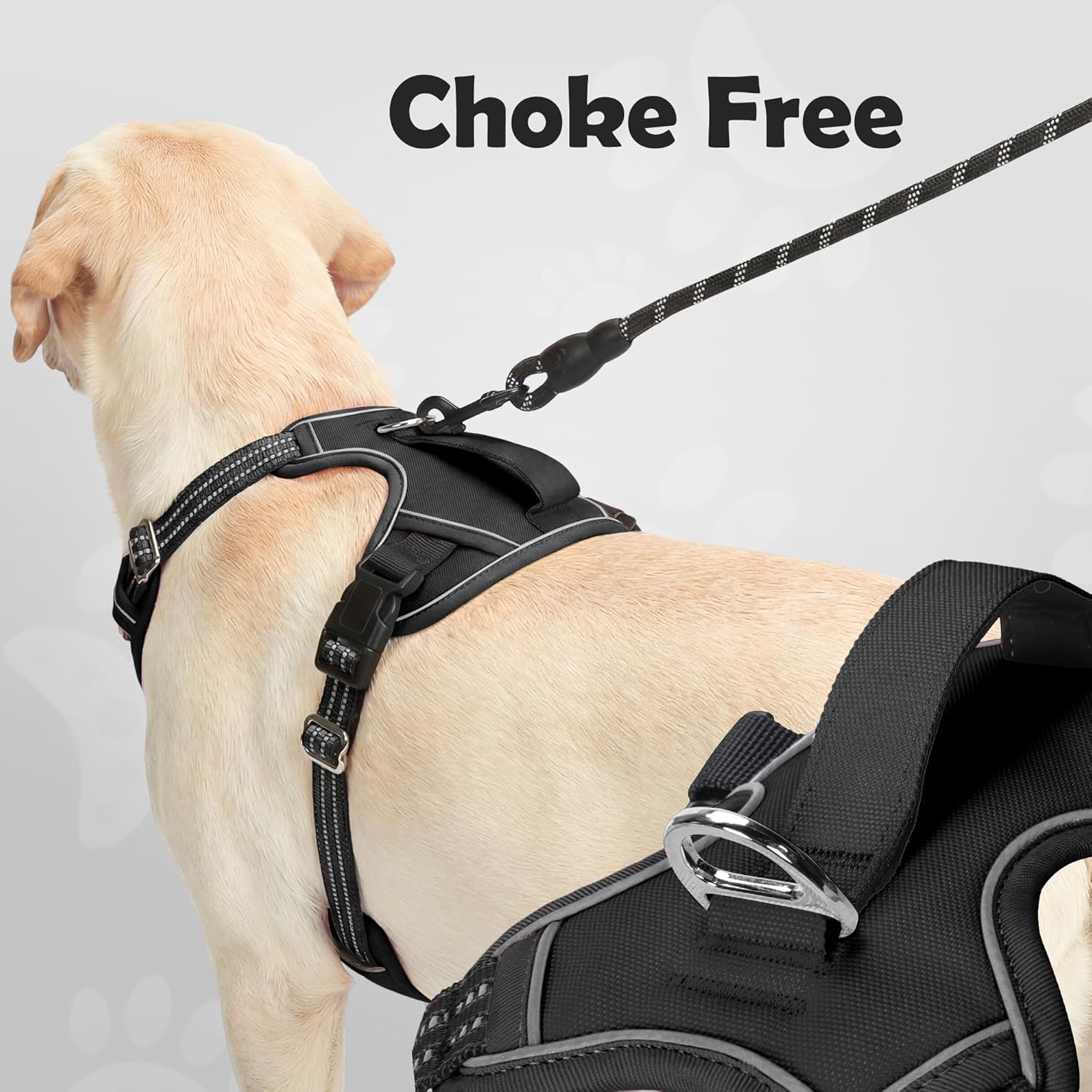 Detalle 2 de Funfox No Pull Dog Harness L for large dogs