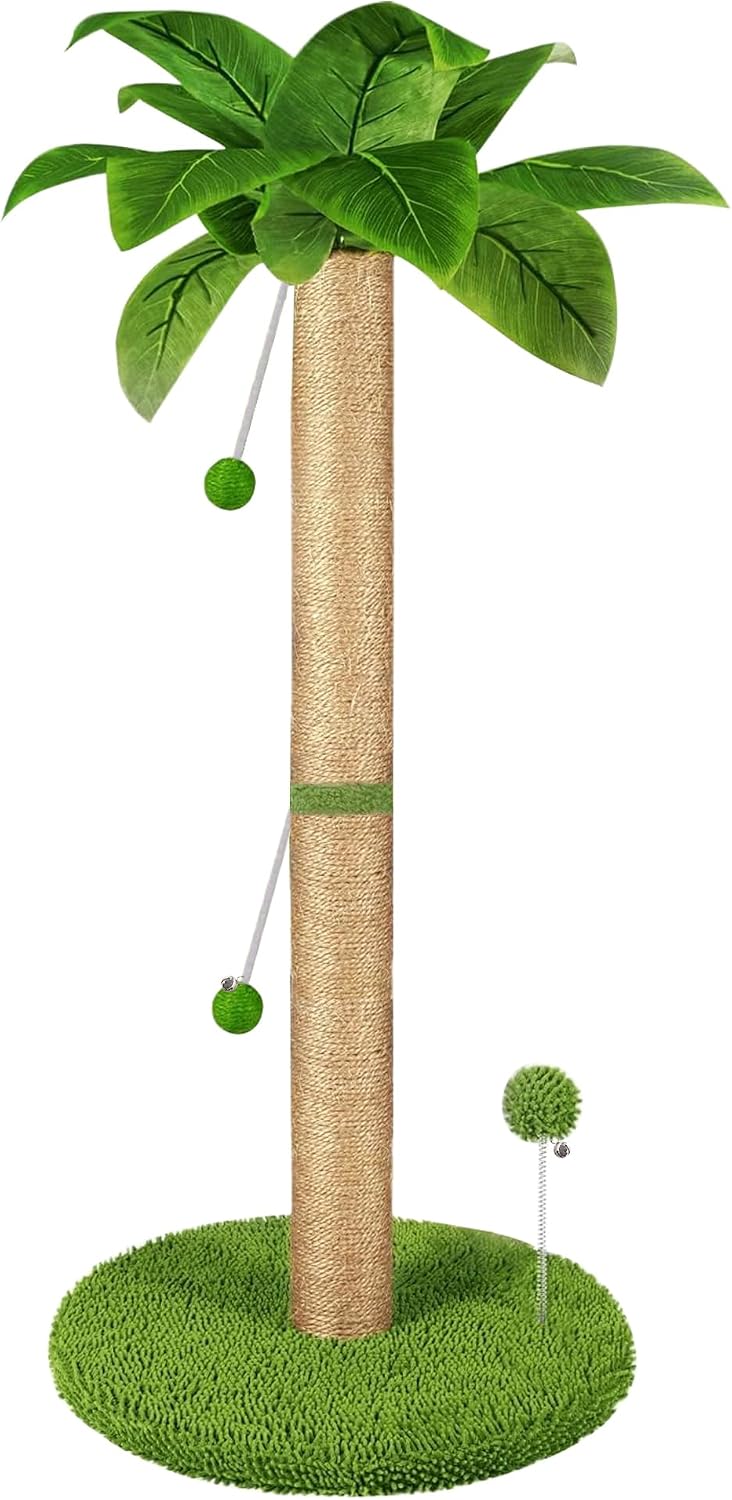 Detalle de HOMYHANDS Cat Scratching Post 82 cm tall 🐱