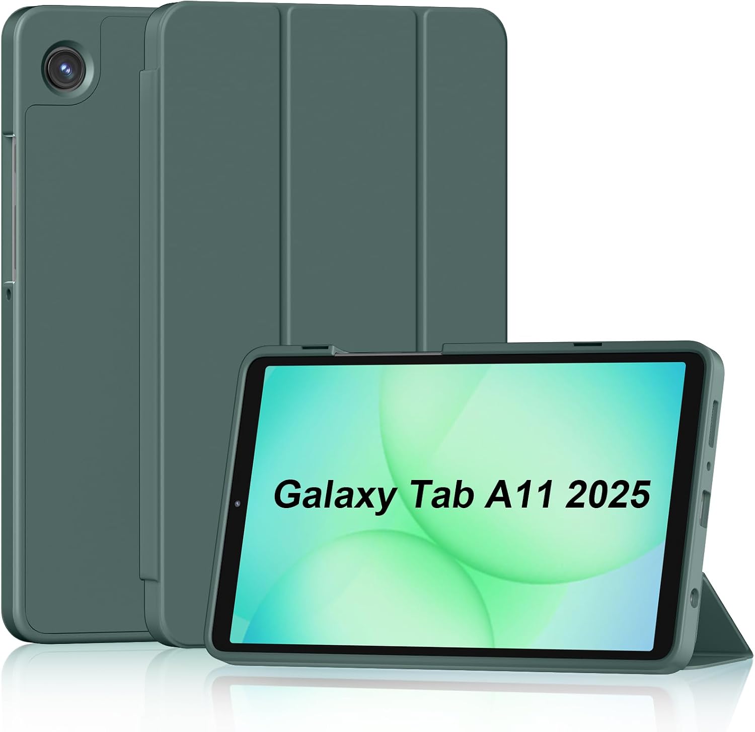 Thumbnail 6 de Sonlaryin Case for Samsung Galaxy Tab A11/A9 8.7in (2025/2023) – Two-Angle Trifold Stand, Light Purple