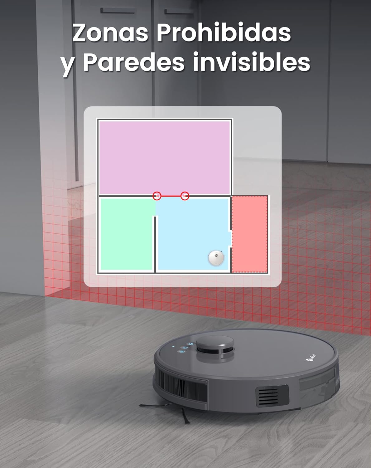 Thumbnail 5 de LEFANT M1 Robot Aspirador y Fregasuelos 4000Pa 🧹