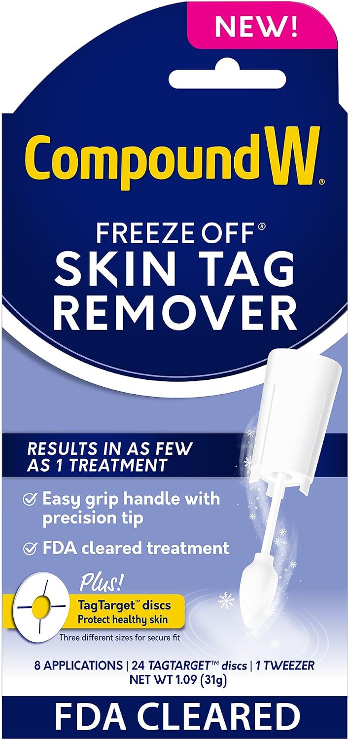 Detalle de Compound W Freeze Off Skin Tag Removal Kit, 8 Applications with Precision Tip