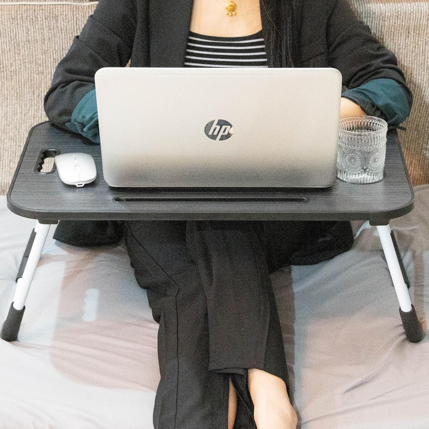 Thumbnail 5 de Laptop Bed Desk with Foldable Legs
