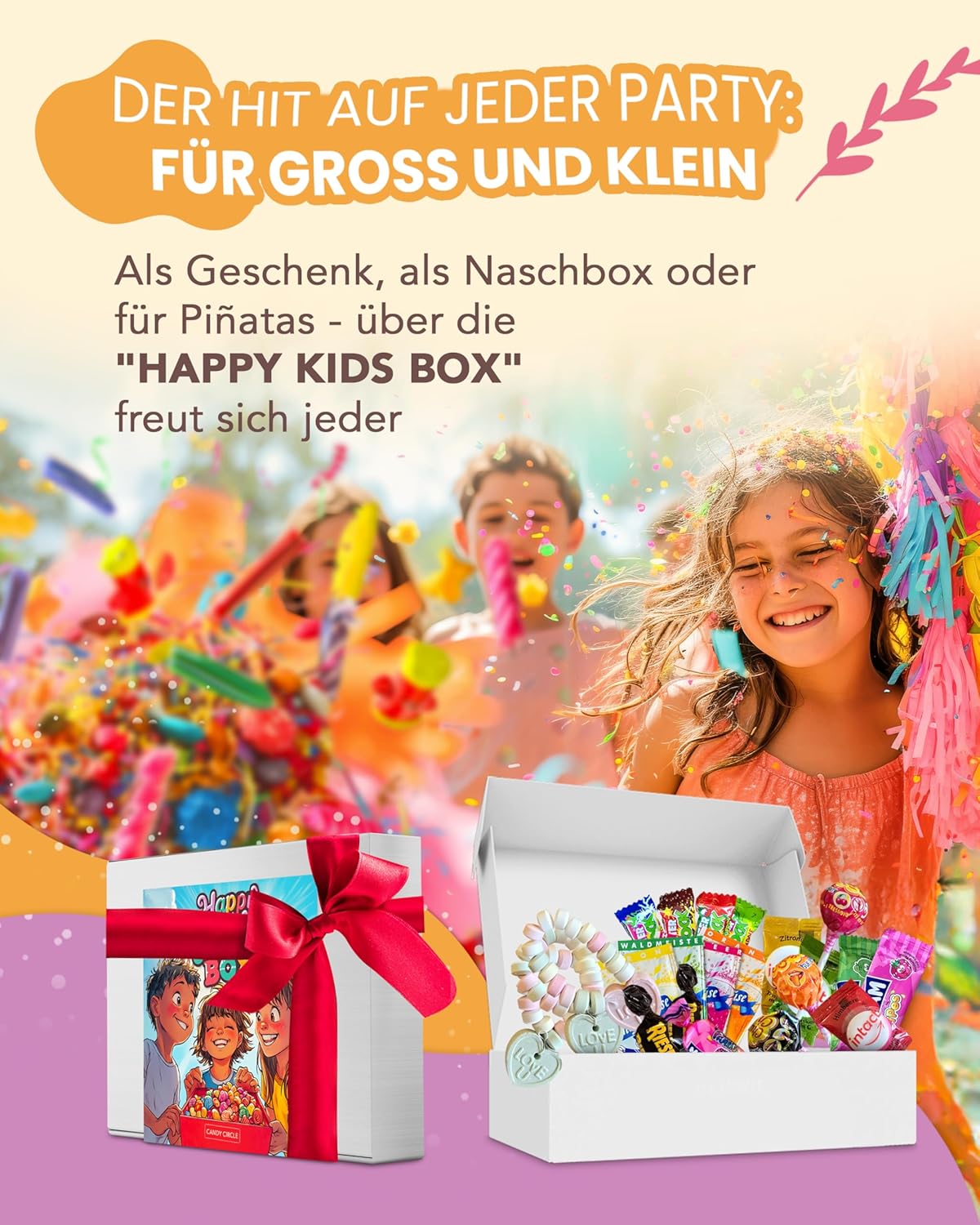 Thumbnail 5 de Süßigkeiten Box von Candy Circle – XXL Naschi-Box für Kindergeburtstage, Adventskalender und mehr
