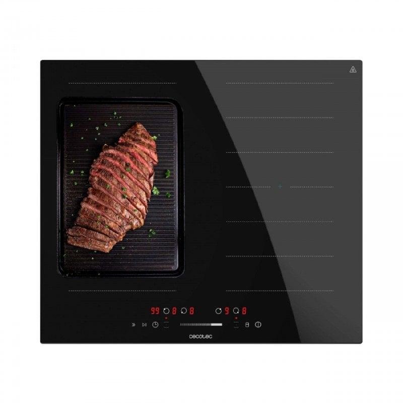 Detalle 2 de Cecotec Bolero Squad 4001 Flex Placa de Inducción 7200W Negro