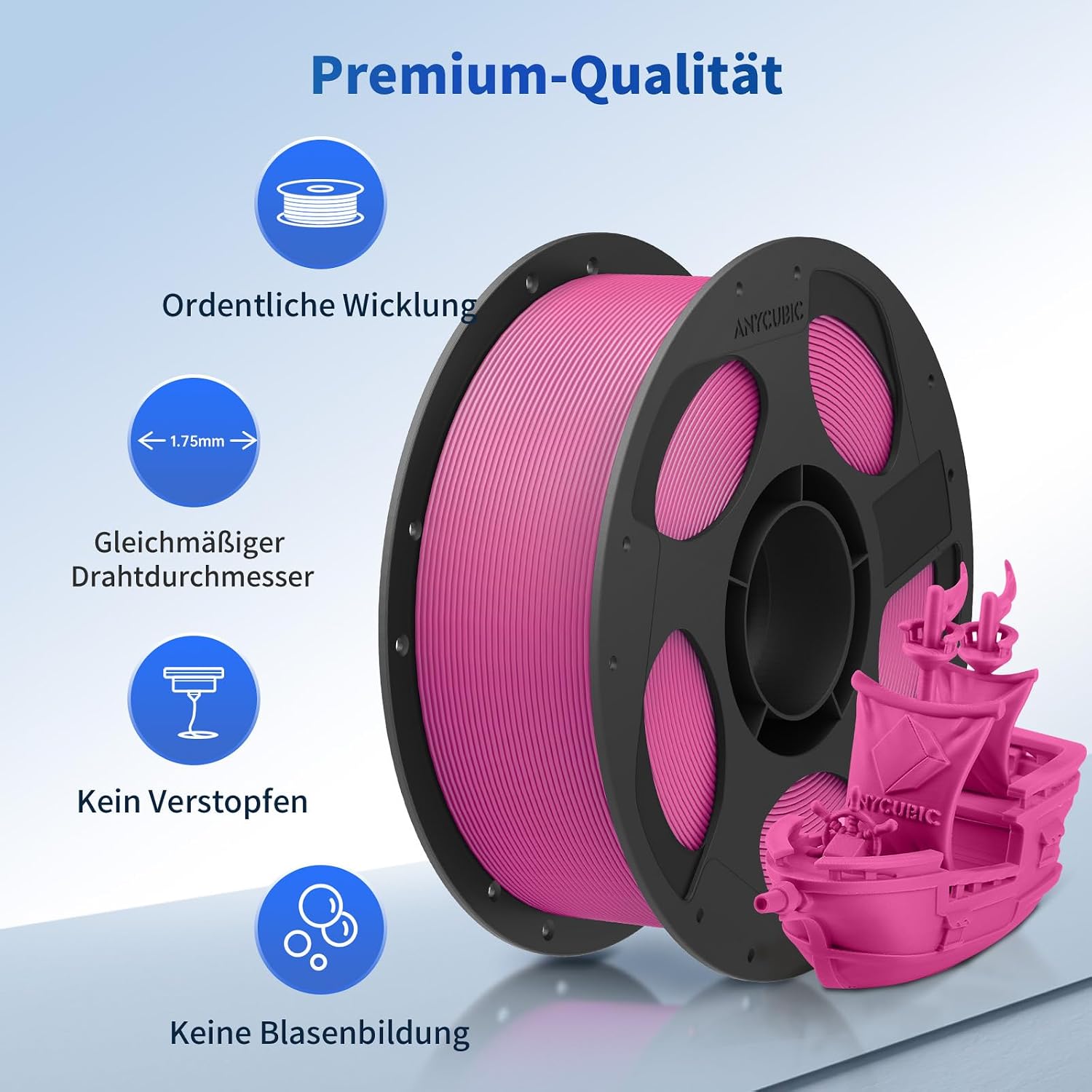 Thumbnail 2 de ANYCUBIC PLA Filament 1,75mm Refill Spool Kit