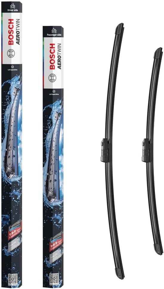 Detalle de Bosch eA638S Aerotwin – Jeu de balais d’essuie-glace avant (650/530 mm)