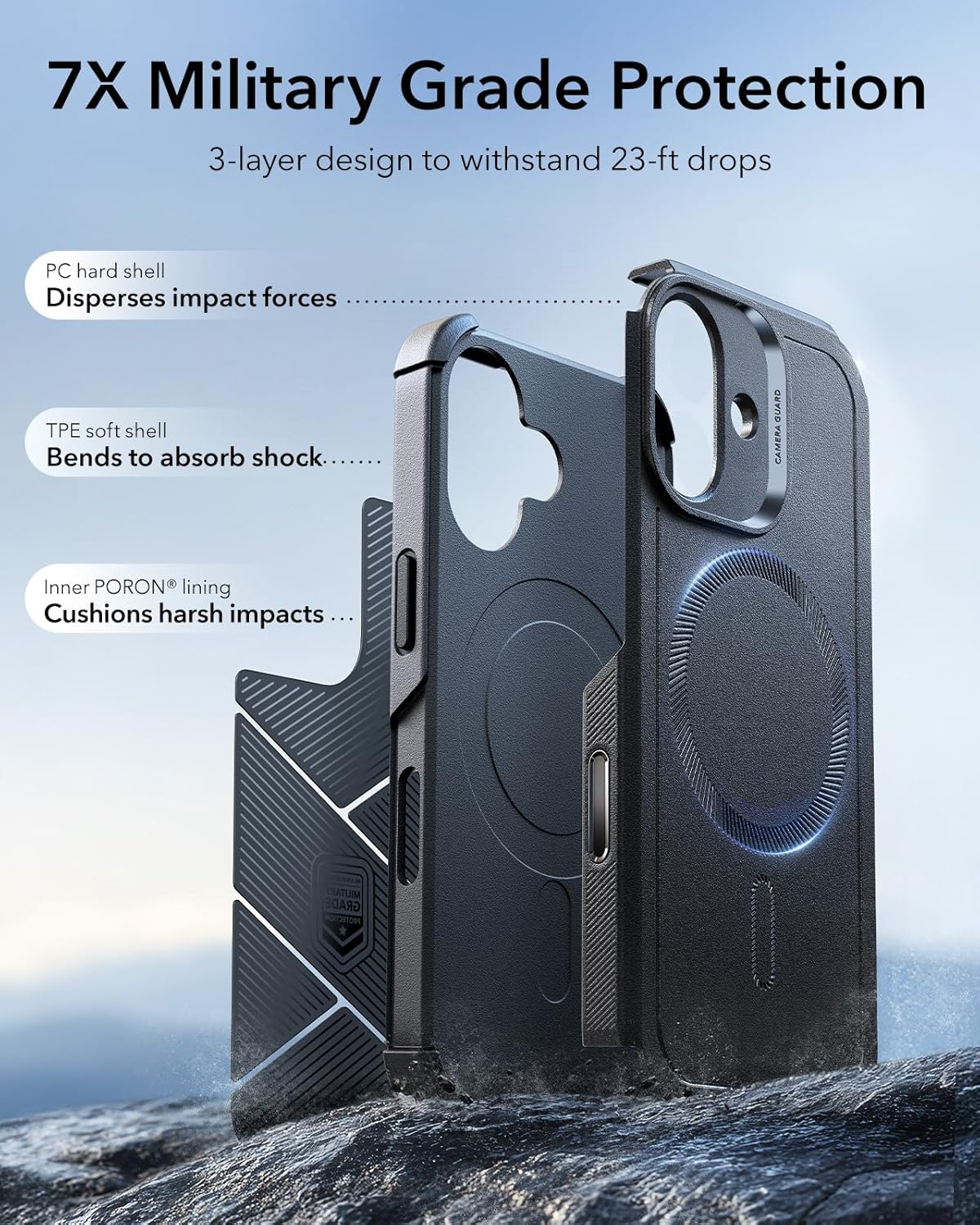Thumbnail 4 de ESR iPhone 17 Case 7x Protection