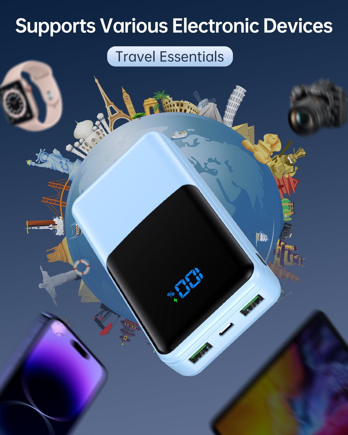 Thumbnail 5 de Coblob Power Bank 27000 mAh portable charger