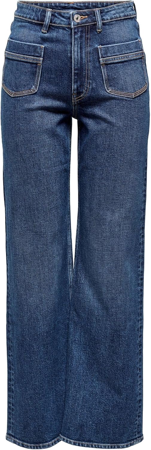 Thumbnail 5 de ONLY Female Jeans mit weitem Bein ONLJUICY Hohe Taille – Lockere Silhouette