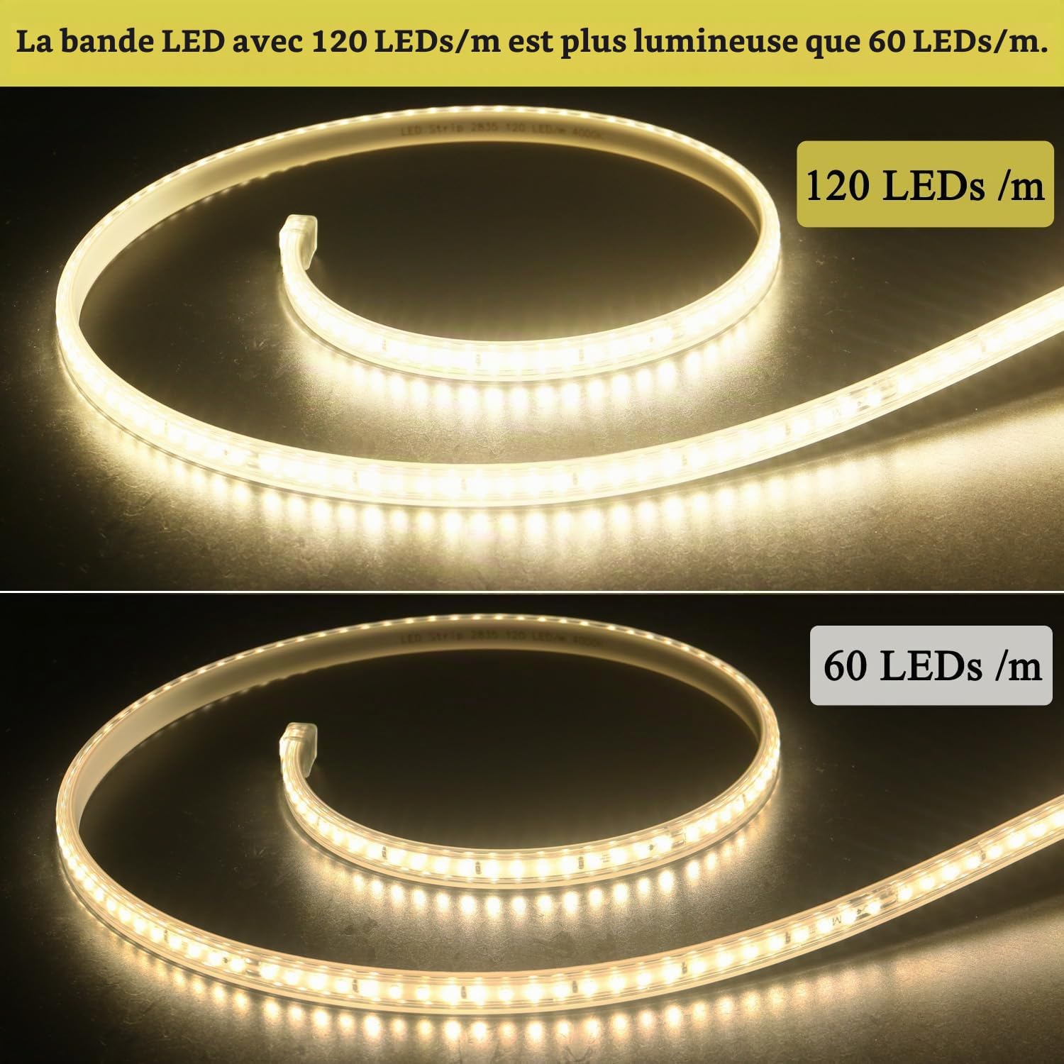 Thumbnail 2 de Q.Laomi LZ2835ZR-120D-02 ledstrip van 2 m, 4000 K en IP65