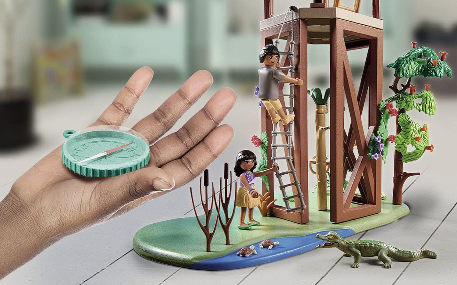 Thumbnail 4 de PLAYMOBIL Wiltopia Centro di osservazione Animali 203 pezzi