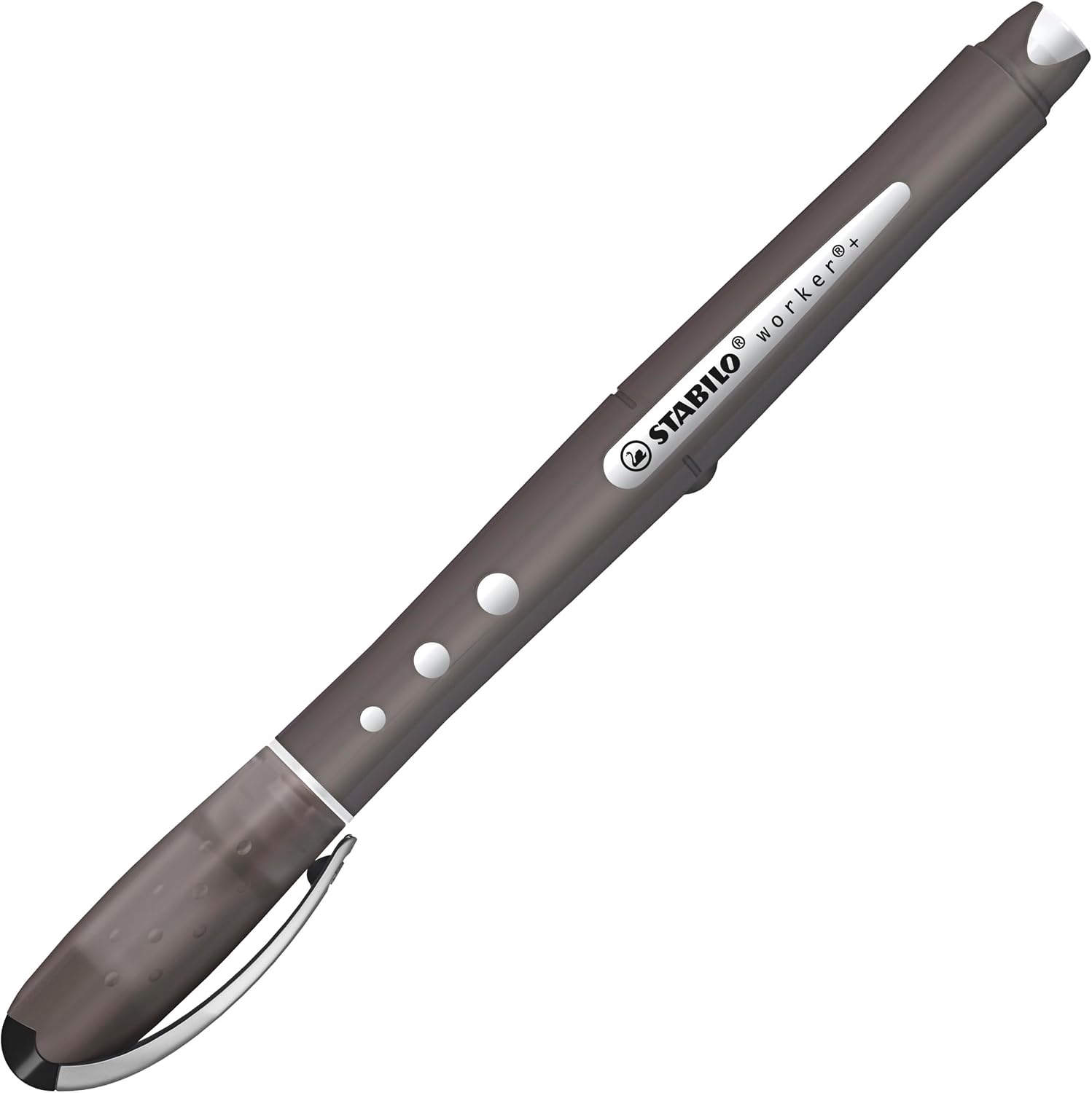 Thumbnail 1 de STABILO worker+ colorful, Penna Roller 0,5 mm – Confezione da 10 (Nero)