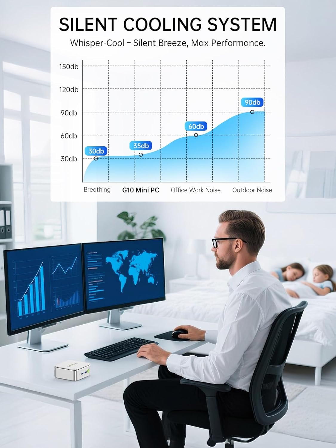 Thumbnail 6 de GMKtec NucBox G10 Ryzen 5 3500U Mini PC (16GB RAM, 512GB SSD) with Triple 4K Output, 2.5GbE LAN, WiFi/BT