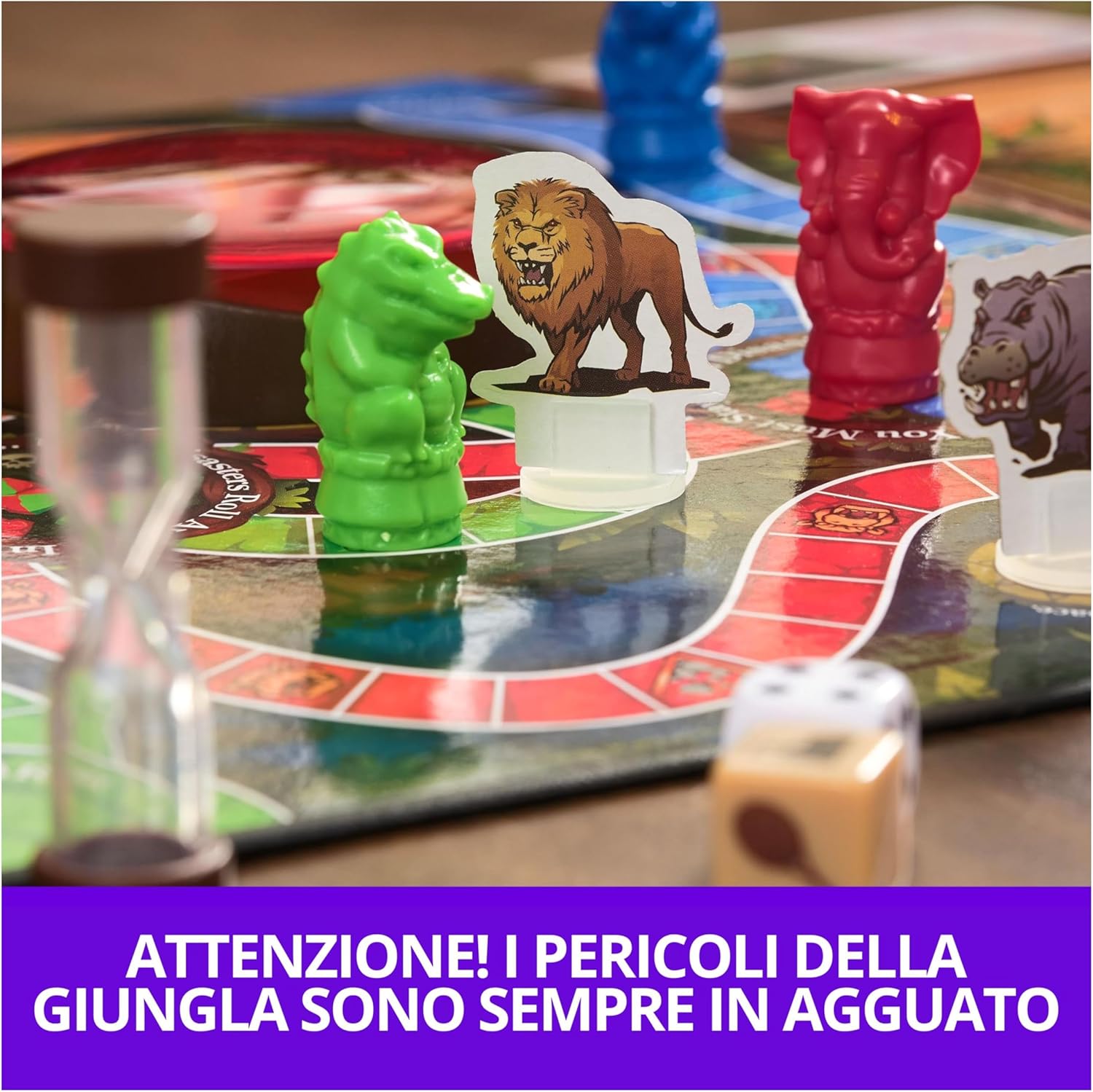 Detalle de Jumanji Il Gioco di Editrice Giochi: avventura familiare per bambini dai 6 anni in su