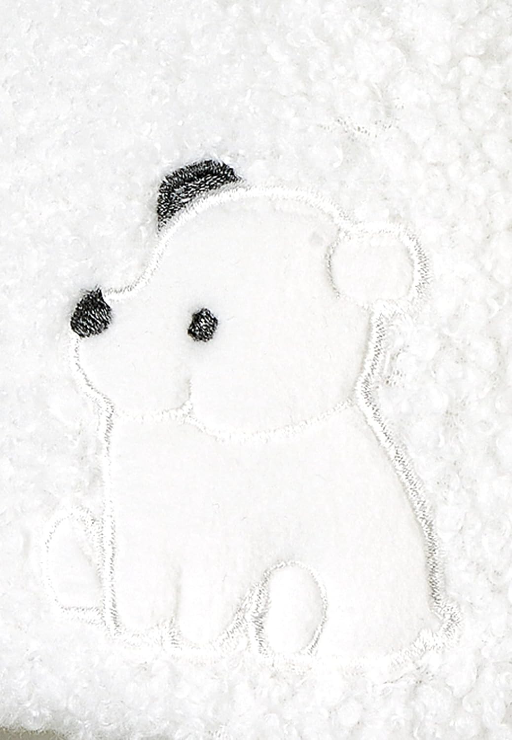 Detalle de Sterntaler Inkamütze Eisbär – flauschige Baby-Mütze, Größe 49, ecru