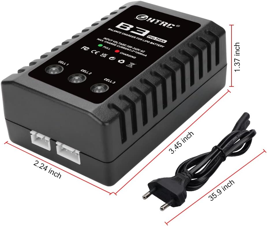 Thumbnail 6 de Haisito B3 Promax Chargeur LiPo 2S/3S – Chargeur rapide pour RC et drones