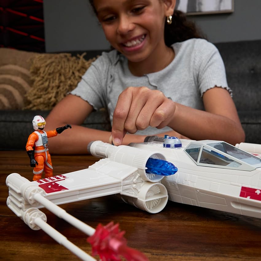 Thumbnail 4 de Star Wars Epic World of Action Luke Skywalker Force Strike X-Wing