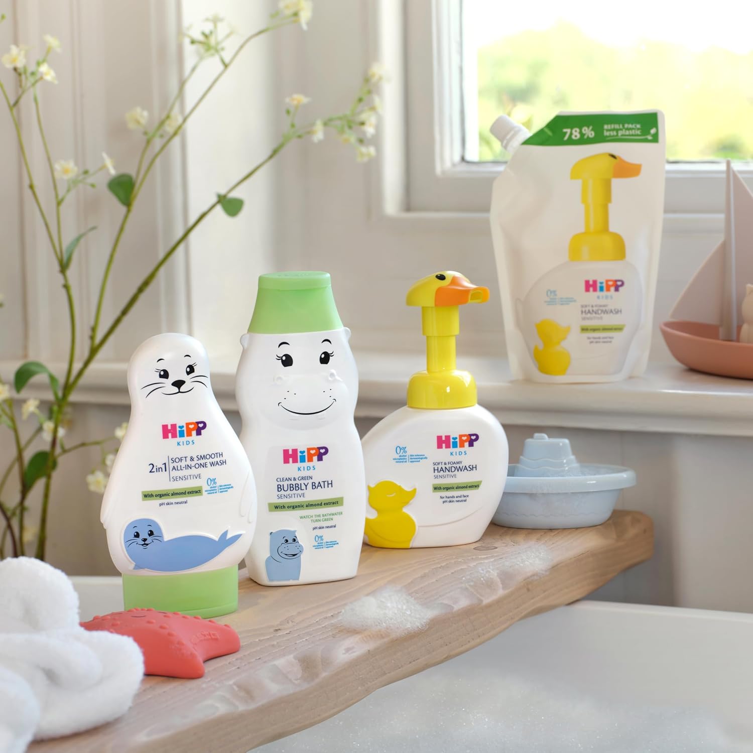Thumbnail 5 de HiPP Kids Soft and Foamy Duck Handwash Refill 250ml (Pack of 6)