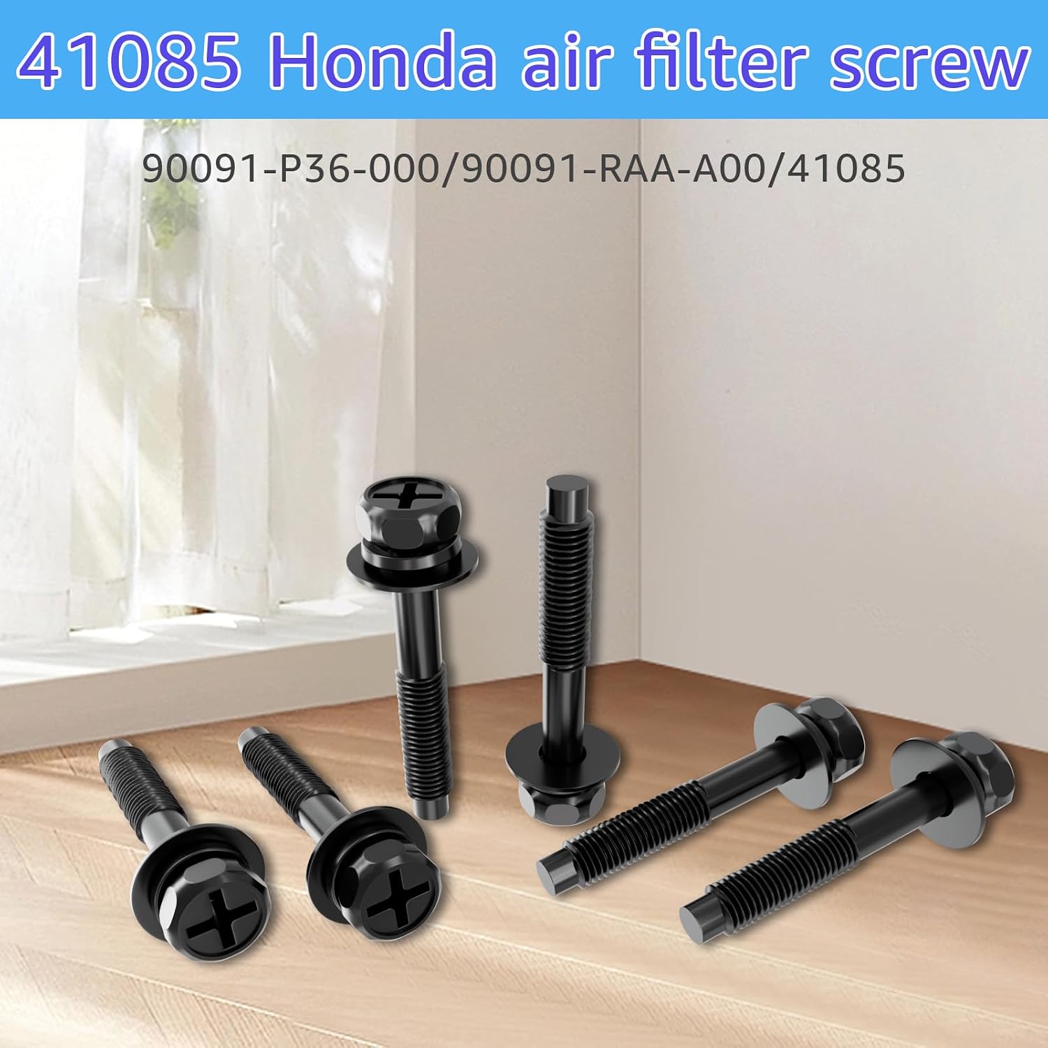 Thumbnail 6 de Engine air filter box cover screws 41085