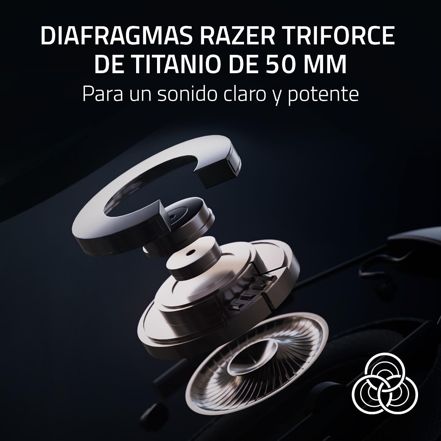 Detalle 2 de Razer Blackshark V2 Hyperspeed 🎧 Auriculares Gaming Inalámbricos