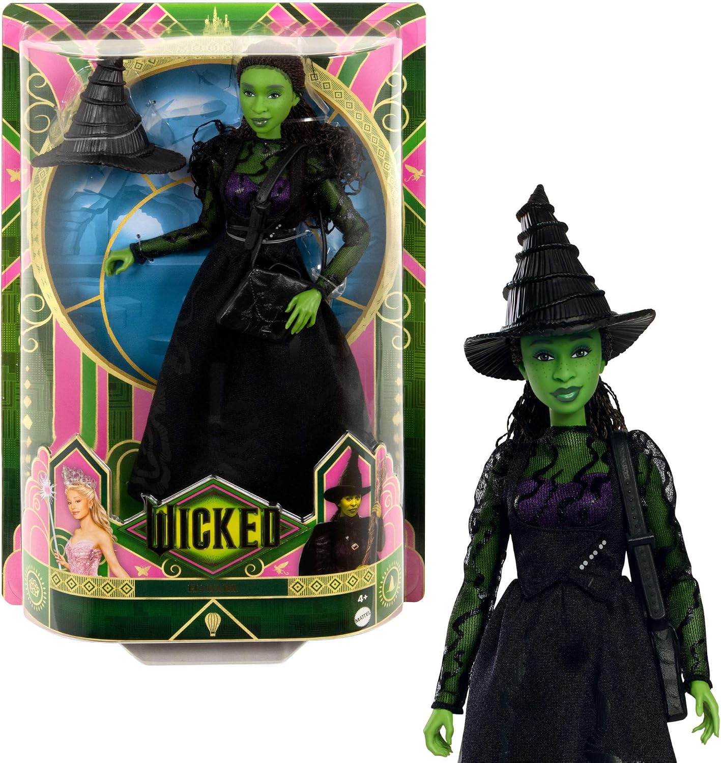Detalle de Mattel Universal Wicked Elphaba