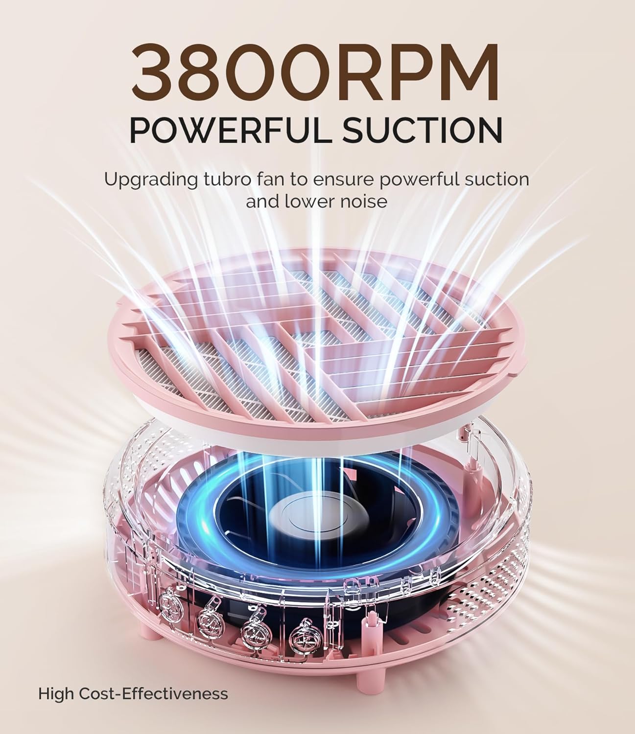 Thumbnail 2 de MelodySusie HPro Nail Dust Collector 3800RPM 💅